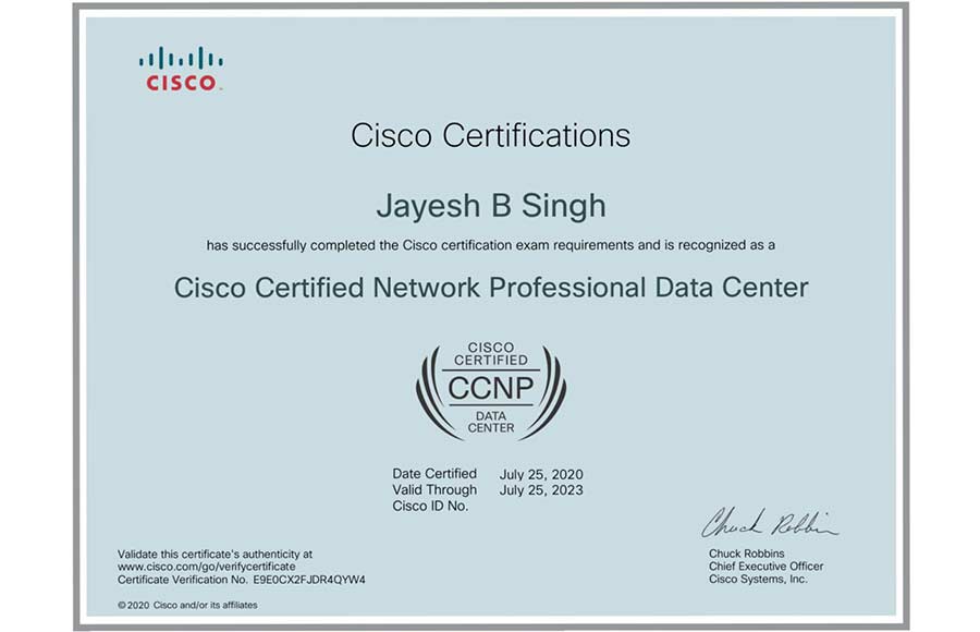 Promotional graphic for Cisco CCNP Data Center certification with 100% guaranteed pass offer from CertGet