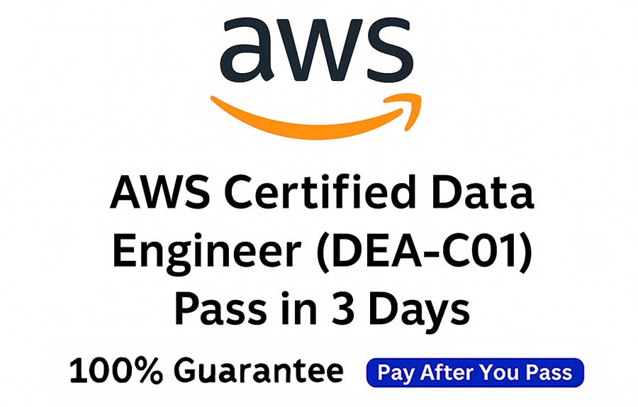 AWS Certified Data Engineer (DEA-C01) Certification Banner