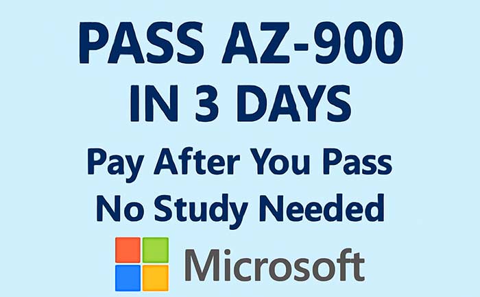 Pass Microsoft Azure Fundamentals AZ-900 in 3 Days – No Study, No Stress, 100% Guaranteed with Certget