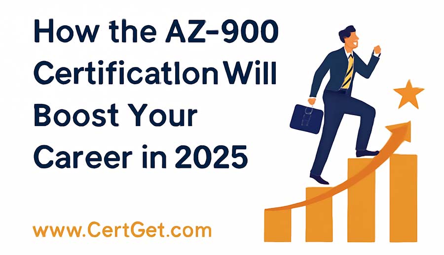 AZ-900 Certification 2025 Career Boost with www.CertGet.com
